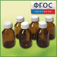 Набор склянок для растворов реактивов 30 миллилитров (6 штук) - fgospostavki.ru - Грозный