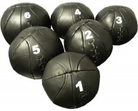 Медицинбол (1 килограмм, натуральная кожа) - fgospostavki.ru - Грозный