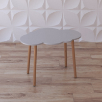 Стол "Белая тучка" белый - fgospostavki.ru - Грозный