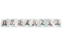 Стенд-лента "Выдающиеся ученые-историки" - fgospostavki.ru - Грозный