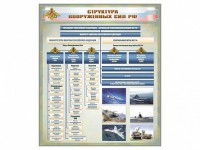 Стенд "Структура Вооруженных сил Российской Федерации" Вариант 1 - fgospostavki.ru - Грозный