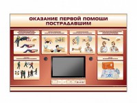Многофункциональный интерактивный стенд-тренажер "Оказание первой помощи пострадавшим" для учащихся общеобразовательных учреждений - fgospostavki.ru - Грозный