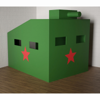 Игровой домик «Танк» - fgospostavki.ru - Грозный