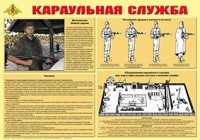 Плакат "Караульная служба" - fgospostavki.ru - Грозный