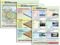 Комплект таблиц по географии "Природа России" раздаточные (цветные, ламинированные, А4, 10 штук) - fgospostavki.ru - Грозный