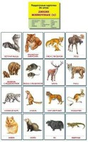 Раздаточные карточки "Дикие животные (2)" - fgospostavki.ru - Грозный
