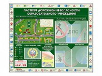 Стенд-уголок "Паспорт дорожной безопасности образовательного учреждения" - fgospostavki.ru - Грозный