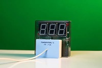 Датчик температуры с независимой индикацией (термометр демонстрационный) - fgospostavki.ru - Грозный
