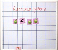 Магнитно-маркерная доска "Клетка" (86 см х 75 см) - fgospostavki.ru - Грозный