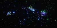Настенный фиброоптический ковер "Млечный путь" 150х150, 300 точек - fgospostavki.ru - Грозный