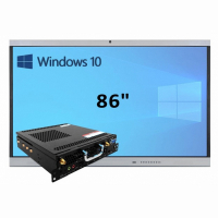 Интерактивная панель 86" (встроенный ПК Win10, Intel i5) - fgospostavki.ru - Грозный
