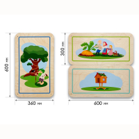 Набор стеновых панелей «Мир сказки - У Лукоморья» - fgospostavki.ru - Грозный