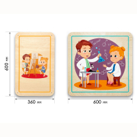 Набор стеновых панелей «Мои увлечения - Весёлые эксперименты» - fgospostavki.ru - Грозный