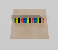 Тактильно-развивающая панель с разноцветными кругами - fgospostavki.ru - Грозный