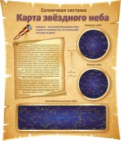 Стенд "Карта звездного неба" - fgospostavki.ru - Грозный