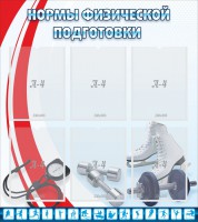 Стенд "Нормы физической подготовки" Вариант 2 - fgospostavki.ru - Грозный