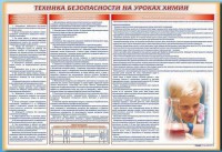 Стенд-уголок "Техника безопасности на уроках химии" - fgospostavki.ru - Грозный