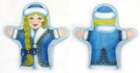 Кукла-рукавичка "Снегурочка" - fgospostavki.ru - Грозный