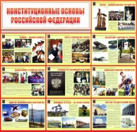 Стенд "Конституционные основы РФ" - fgospostavki.ru - Грозный