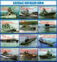Стенд "Боевые корабли ВМФ" - fgospostavki.ru - Грозный