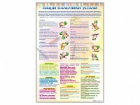 Стенд "Наши пальчики устали" (зарядка) - fgospostavki.ru - Грозный