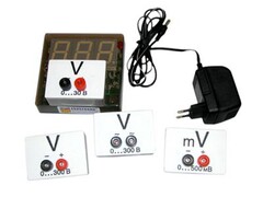 Вольтметр демонстрационный цифровой (с гальванометром) ВДЦ-1С - fgospostavki.ru - Грозный