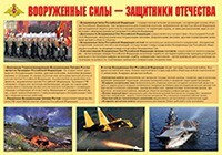 Плакат "Вооруженные Силы – защитники Отечества" - fgospostavki.ru - Грозный
