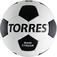 Мяч футбольный TORRES Main Stream (размер 4, синтетическая кожа, тренировочный) - fgospostavki.ru - Грозный