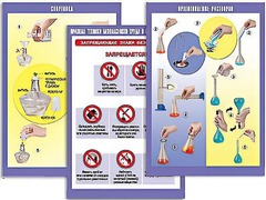 Комплект таблиц справочно-инструктивных по химии (матовая ламинация) - fgospostavki.ru - Грозный