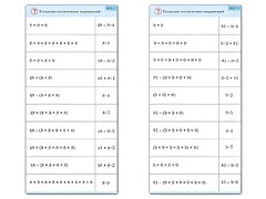Комплект карточек (10) "Обучающий калейдоскоп. Умножение на 7, 8 и 9" - fgospostavki.ru - Грозный