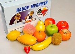 Набор муляжей фруктов - fgospostavki.ru - Грозный