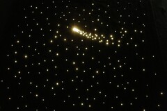 Настенный фибероптический ковер «Звездное небо» 1,45х1,45м, 160 звезд в комплекте со светогенератором - fgospostavki.ru - Грозный
