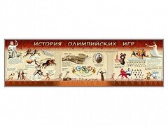 Настенное полотно "История Олимпийских игр" - fgospostavki.ru - Грозный