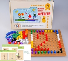 Игровой набор Фребеля "Мозаика со шнуровкой" (серия "Эксперимент") - fgospostavki.ru - Грозный