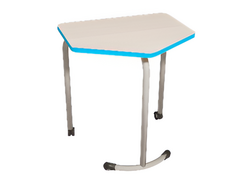 Стол мобильный модульный трапециевидный FLEXY с антивандальной кромкой - fgospostavki.ru - Грозный