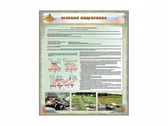 Стенд "Огневая подготовка" Вариант 1 - fgospostavki.ru - Грозный