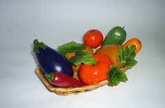 Муляжи "Корзина с овощами" - fgospostavki.ru - Грозный
