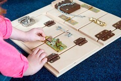 Тактильно-развивающая панель “Замочки” - fgospostavki.ru - Грозный