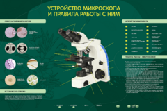 Электрифицированный стенд "Устройство микроскопа и правила работы c ним" - fgospostavki.ru - Грозный