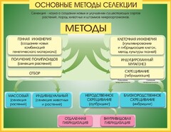 Стенд "Методы селекции и биотехнологии" - fgospostavki.ru - Грозный