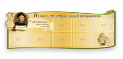 Стенд резной "Из дальних странствий возвратясь" - fgospostavki.ru - Грозный