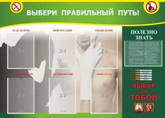 Стенд "Выбери правильный путь!" - fgospostavki.ru - Грозный