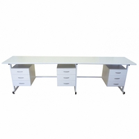 Стол 3-х тумбовый для лабораторных работ 2500*900*850 ЛДСП - fgospostavki.ru - Грозный