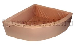 Бассейн угловой полукруглый (без рисунка) - fgospostavki.ru - Грозный