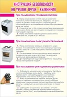 Стенд "Инструкция безопасности на уроках труда №2" - fgospostavki.ru - Грозный