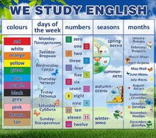 Стенд "We study english" - fgospostavki.ru - Грозный