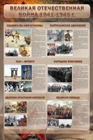 Стенд "Великая отечественная война (события)" - fgospostavki.ru - Грозный