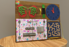 Бизиборд «Для девочек» - fgospostavki.ru - Грозный