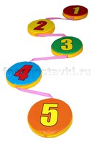 Дорожка "Змейка-шагайка-геометрическая" с цифрами - fgospostavki.ru - Грозный