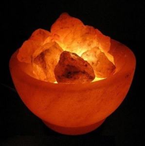 Соляная лампа "Огненная ваза" - fgospostavki.ru - Грозный